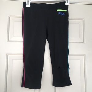 Girls Fila Sports Capri Leggings 💗